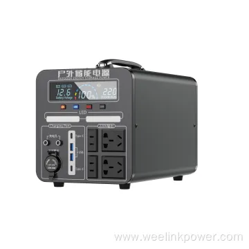 2000 W Big Portable Power Station WiFi Bluetooth